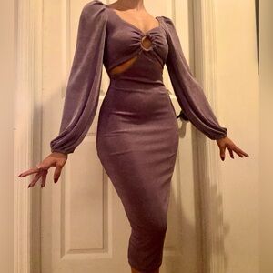 Purple dream pencil dress 💜